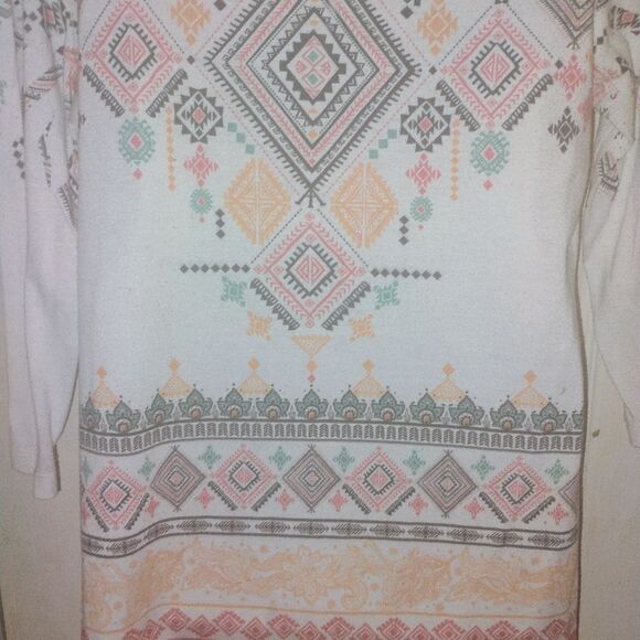 DNA Couture White and Pink Blouse Elegant Top - Picture 13 of 14